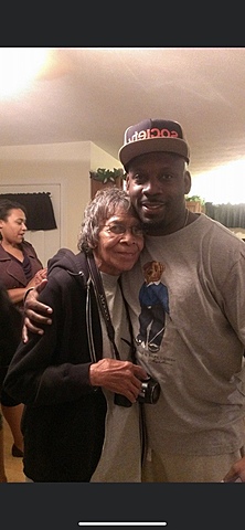 After my dads grandmother was released from the hospital he went back to Virginia for two weeks to be with her