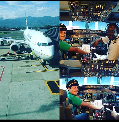 primera foto en cabina