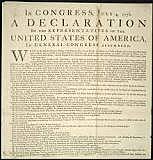 1776 - Jefferson write the DOI F