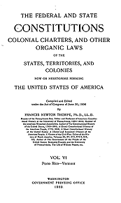 1777 thru 1778 - State Constitutions F