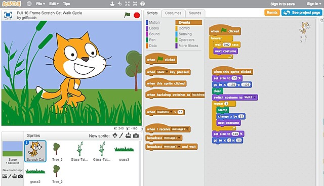 Lenguaje de Programación (Scratch)
