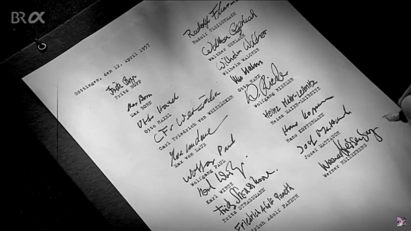 Signed Göttinger Manifest