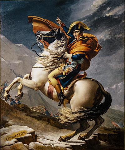 Napoleon joins the army