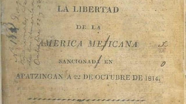Constitucion de Apatzingan de 1814