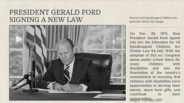 Education for All Handicapped Children Act