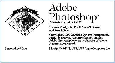 1990 - First Version of Photoshop is Released - Thomas and John Knoll