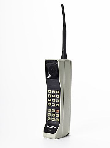 First Handheld Cell Phone