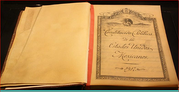Surge la Constitución mexicana de 1917