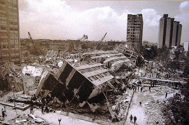 EL SISMO DE LA CIUDAD DE MÉXICO DESTRUYO IMPORTANTES HOSPITALES DE LA CIUDAD