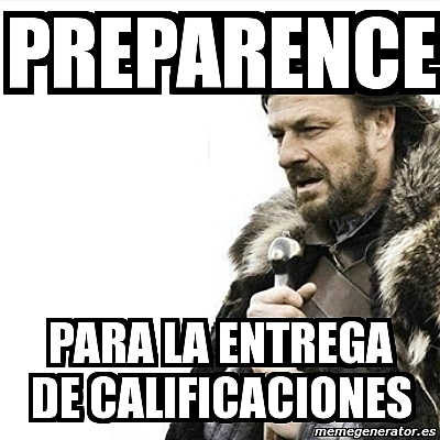 Comunicar calificaciones a los estudiantes.