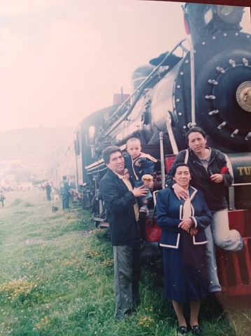 primeros viajes en tren-Familiar