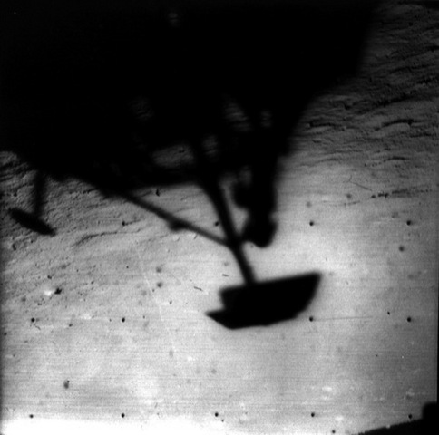 Surveyor lands on the moon.