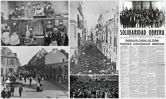 1871 Se legaliza el Derecho Sindical.