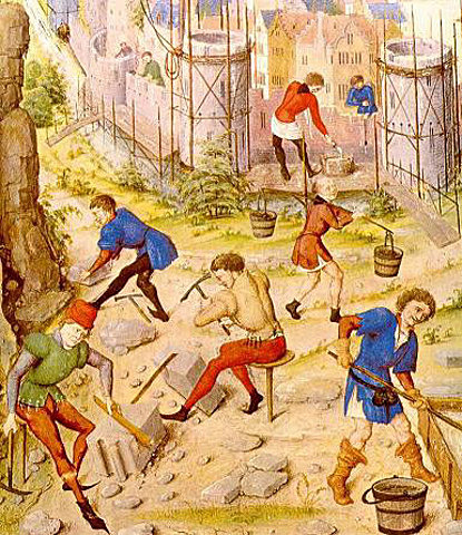 Condiciones laborales en la Edad Media (Edad media) Desde el siglo V(1 de enero de 401) hasta siglo XV (De 1401-1500)