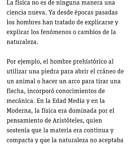 La evolucion de la fisica