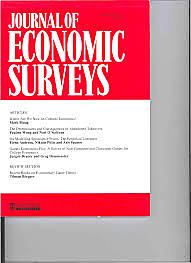 Journal of Economic Surveys (Blaug)