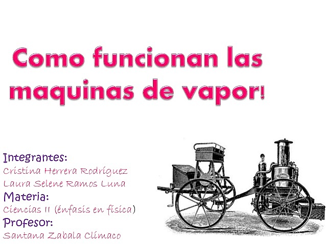 Máquina de vapor