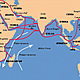 Indian ocean routes