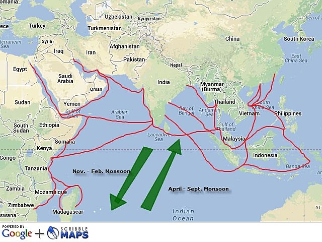 What is indian ocean trade