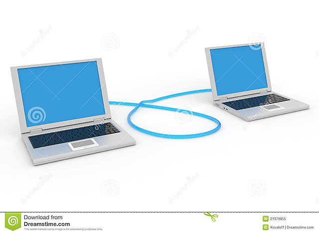 SE CONECTAN 2 COMPUTADORAS