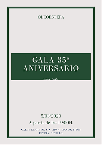 Gala 35º aniversario Oleoestepa