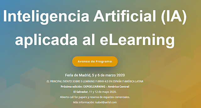 XVIII Congreso Internacional EXPOELEARNING 2019