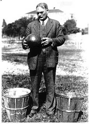 James Naismith Invents the game of Basketball