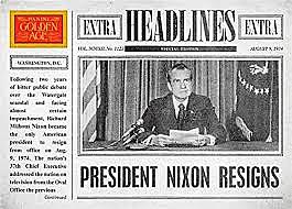 Nixon Resigns