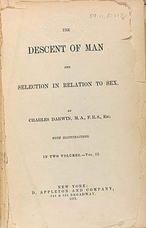 Darwin Publishes "Descent of Man"