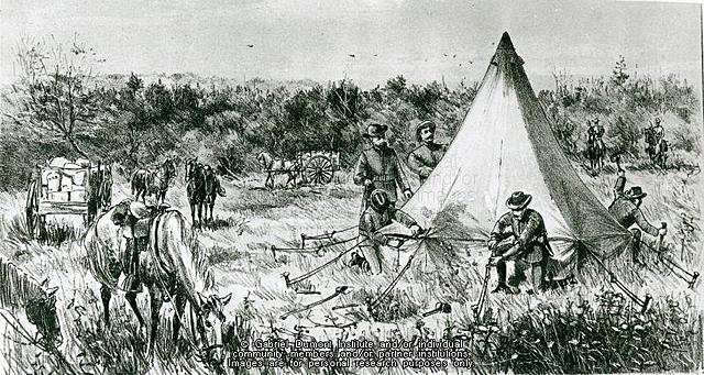 surveyors begins to examining the land