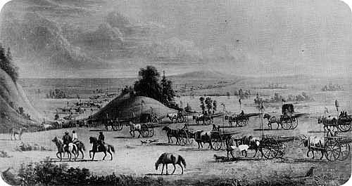 standoff of surveyors and metis