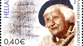 Timeline: Dido Sotiriou, Greek novelist, journalist, and playwright.