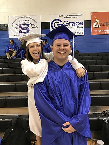 Graduated high school.