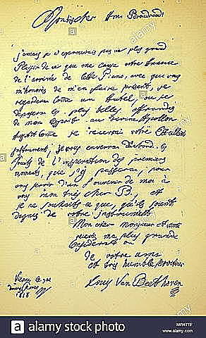 Las primeras cartas escritas