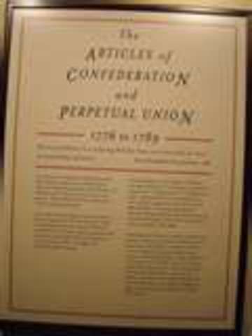 Articles of Confederation