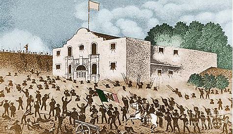 The Battle of the Alamo Begins
