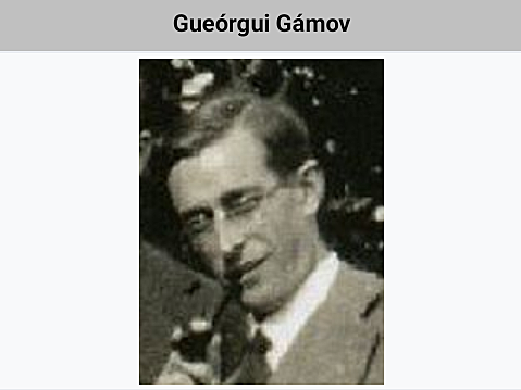 Gueorgui Antónovich Gamov