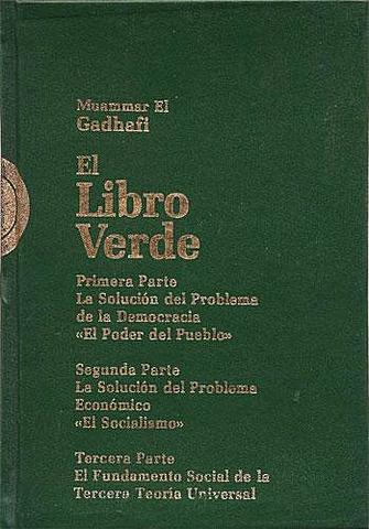 Publicación del Libro Verde