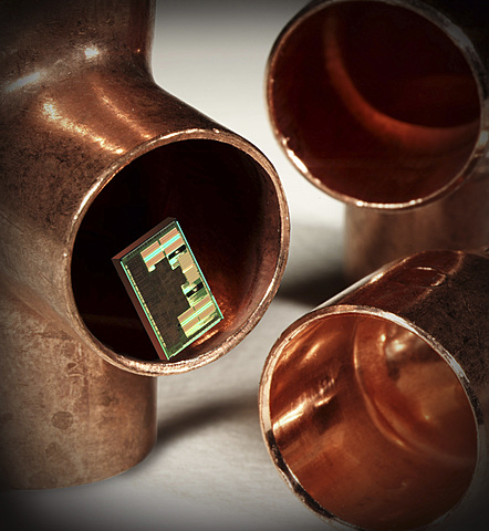 The first Copper based Microprocessor