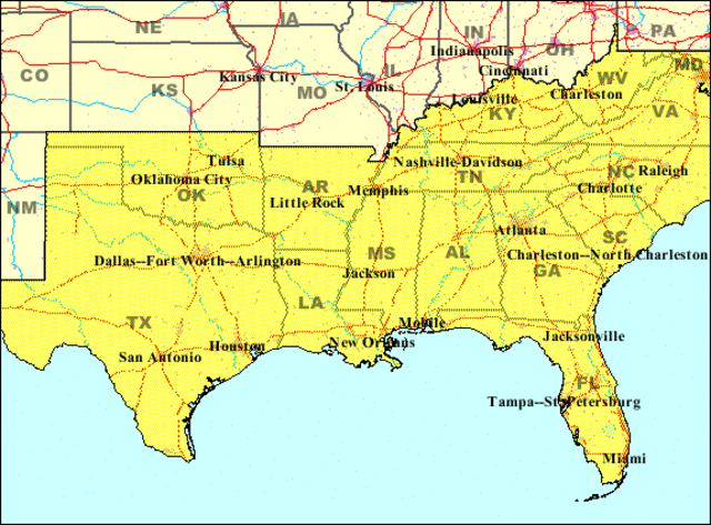 Divergent Paths of the Americans: The Southerners