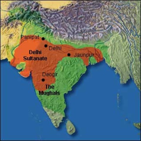Fall of Delhi Sultanate