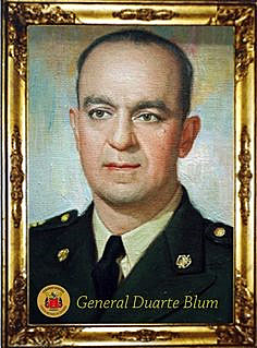 General ALFREDO DUARTE BLUM