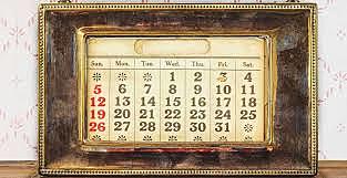 The institution of the new French calendar