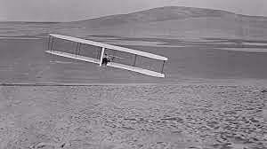 The Wright brothers take flight!