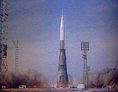 The soviet launched the first artificial satellite