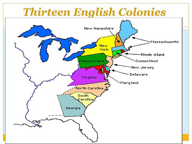 12. The Thirteen English Colonies