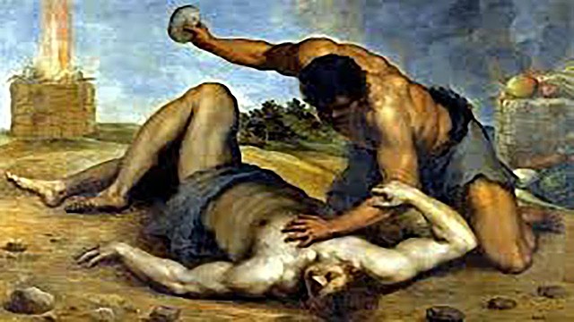 Cain mata a Abel