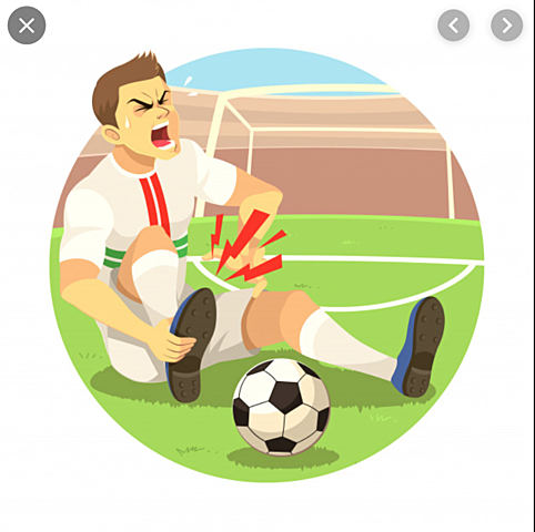 La lesión de Michael Ribaud