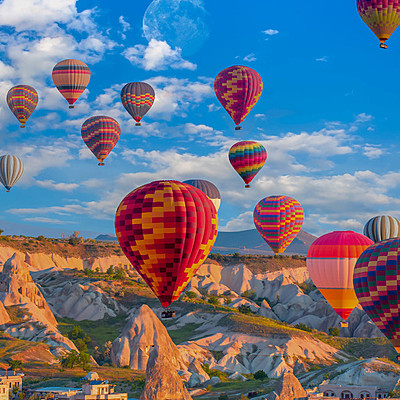 Timeline: Hot Air Balloon