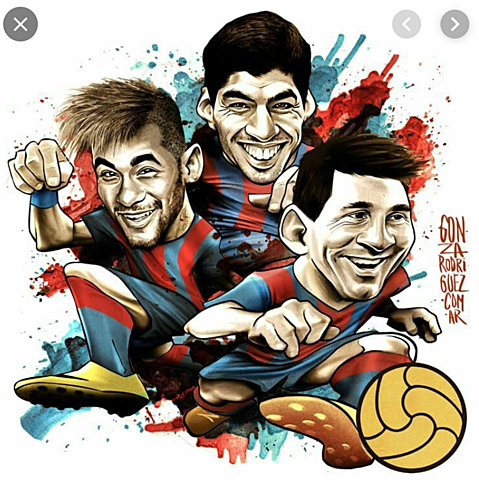 El trio de atacantes